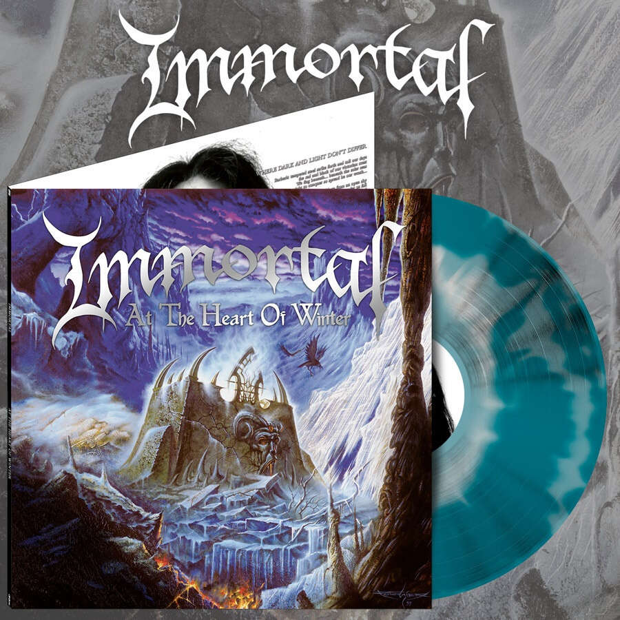 IMMORTAL At The Heart Of Winter Swirl Vinyl LP (GATEFOLD)