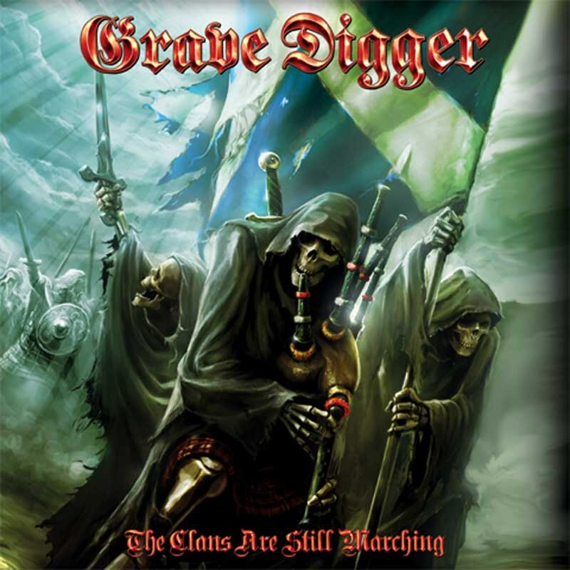 GRAVE DIGGER The Clans Are Still Marching DLP BLACK (SEALED)