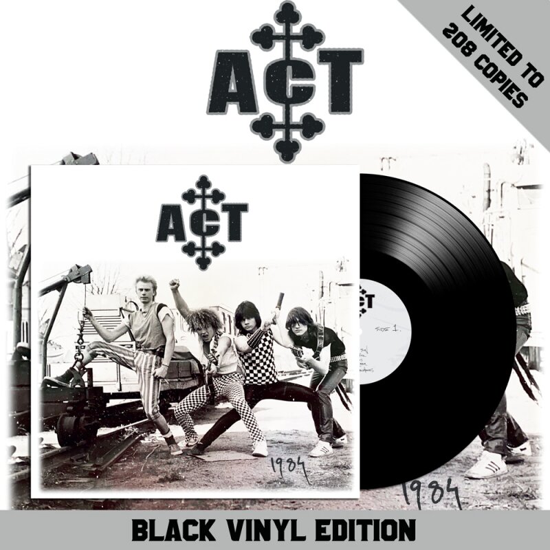 ACT 1984 LP BLACK (SEALED) CULT 80'S SWEDISH METAL