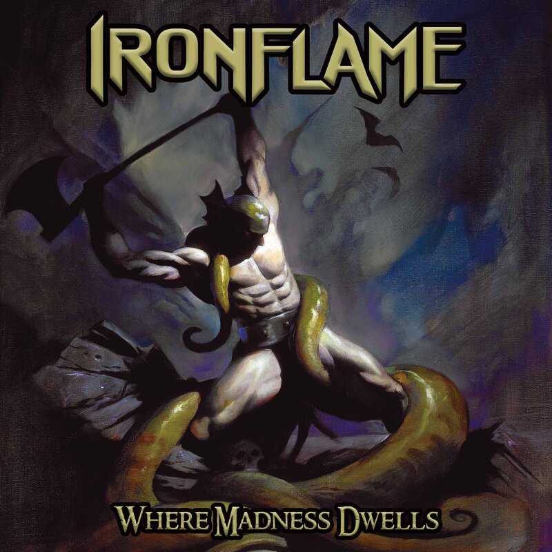 IRONFLAME Where Madness Dwells LP BLACK (SEALED)