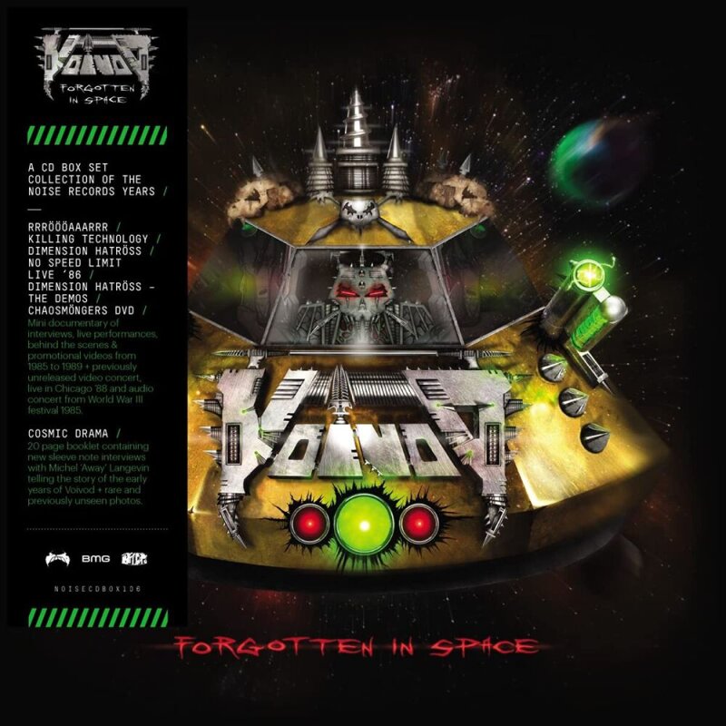 VOIVOD Forgotten in Space 6CD BOX (SEALED)