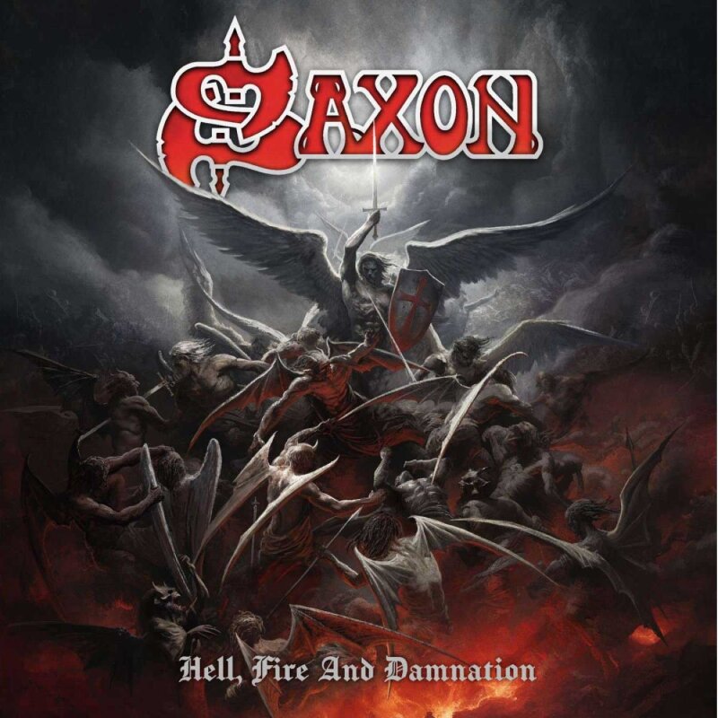 SAXON Hell, Fire and Damnation LP BLACK (SEALED)