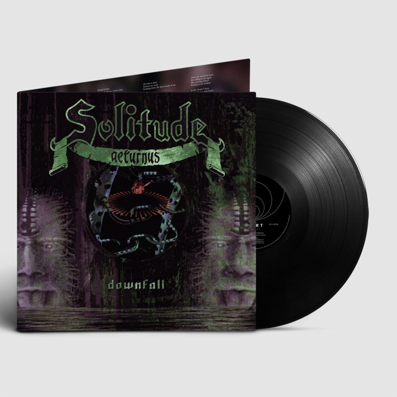 SOLITUDE AETURNUS Downfall LP BLACK (NEW-MINT)
