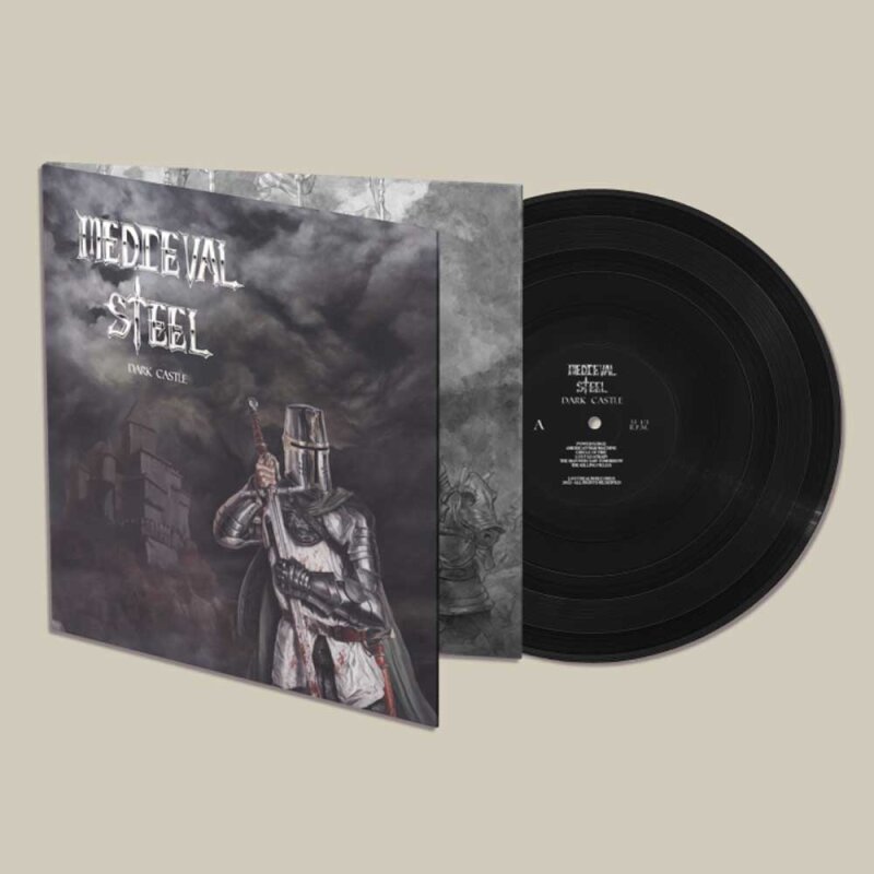 MEDIEVAL STEEL Dark Castle LP BLACK (NEW-MINT)