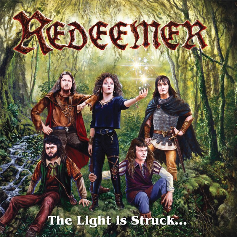 REDEEMER The Light is Struck and the Darkness Splits! LP BLACK G