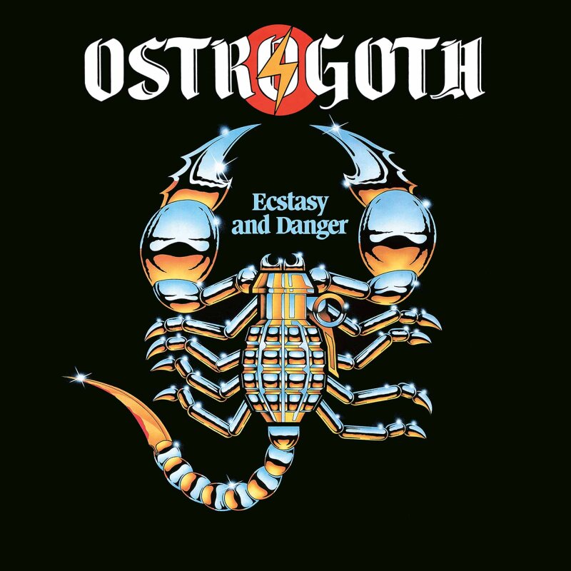 OSTROGOTH Ecstasy and Danger LP BLACK (SEALED)