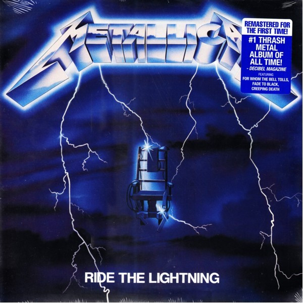 METALLICA Ride the Lightning LP (SEALED)