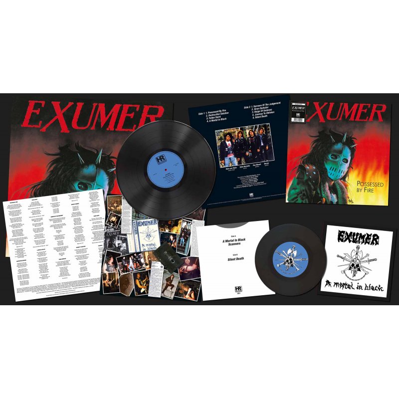 EXUMER Possessed by Fire LP+7" BLACK (SEALED)