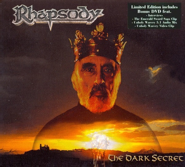 RHAPSODY The dark secret DIGI CD+DVD
