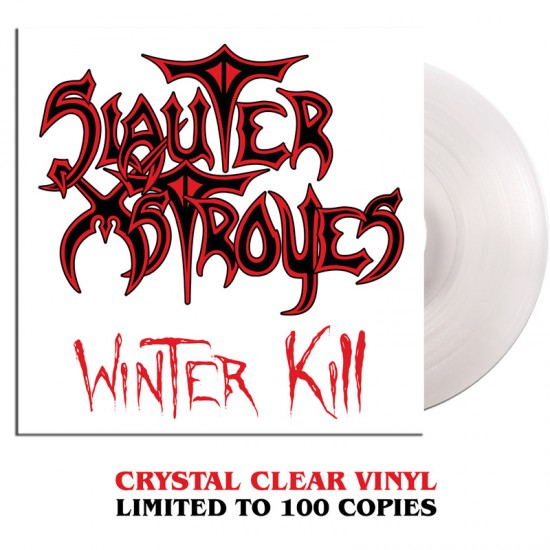 SLAUTER XSTROYES Winter Kill LP CRYSTAL CLEAR (SEALED) LTD.100 C
