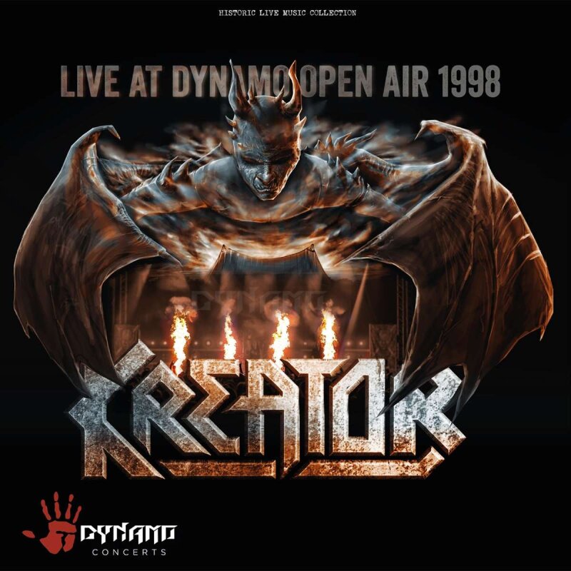 KREATOR Live at Dynamo Open Air 1998 LP BLACK (SEALED)