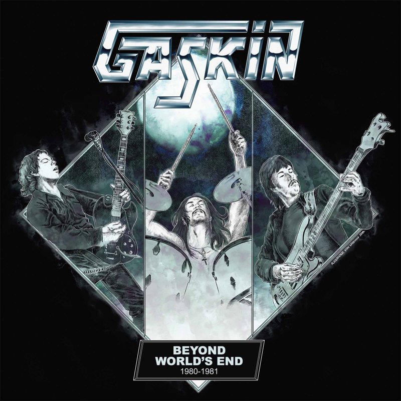GASKIN Beyond World's End LP BLACK VINYL (NEW-MINT)