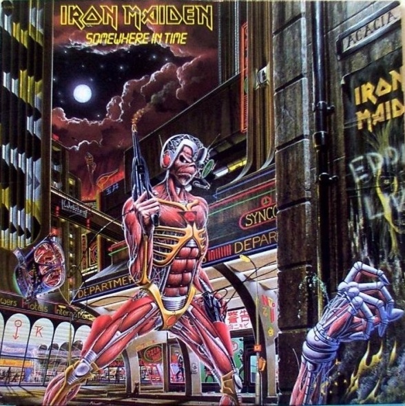 IRON MAIDEN Somewhere In Time LP (NEW/SEALED)