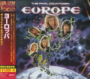 EUROPE The Final Countdown CD (JAPAN PRESS+OBI - SEALED)