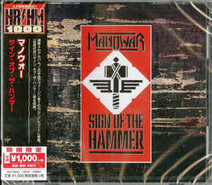 MANOWAR Sign of the hammer CD (JAPAN PRESS+OBI - SEALED)
