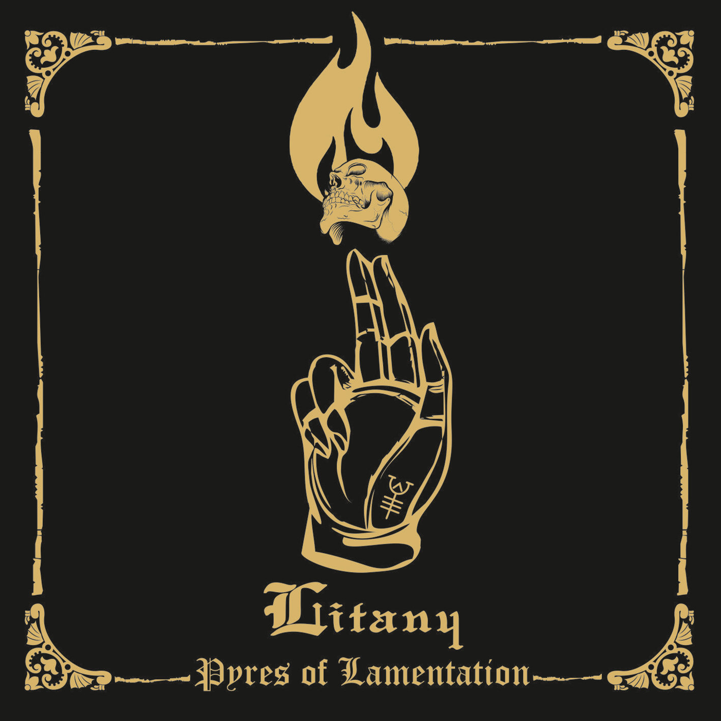 LITANY Pyres of Lamentation cd