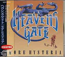 HEAVENS GATE More hysteria CD JAPAN PRESS + OBI