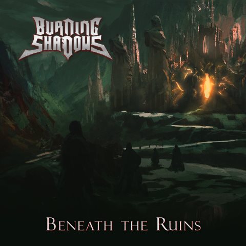BURNING SHADOWS Beneath The Ruins CD (SEALED) (GREAT U.S. METAL!