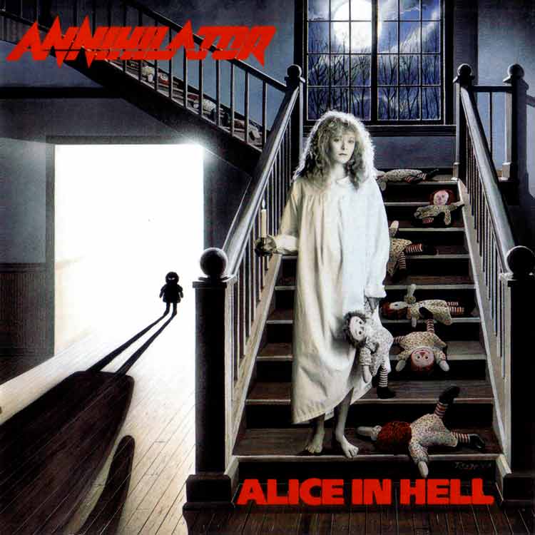 ANNIHILATOR Alice in hell CD RR9488-2 ROADRUNNER OLD EDITION RAR