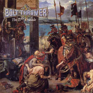BOLT THROWER The IVth Crusade LP BLACK FDR (SEALED)