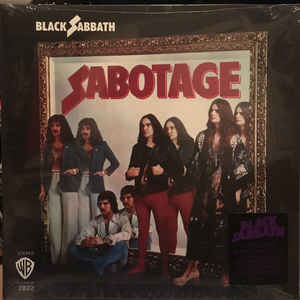 BLACK SABBATH Sabotage LP (SEALED)