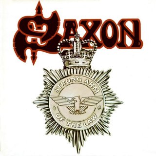 SAXON Strong Arm of the Law LP (SPLATTER VINYL-GATEFOLD) (SEALED