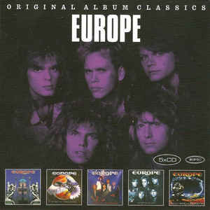 EUROPE Original Album Classics 5CD BOXSET (SEALED)