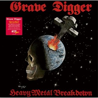 GRAVE DIGGER Heavy Metal Breakdown DLP (SEALED/RED VINYL)