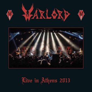 WARLORD Live in Athens 2013 DCD SLIPCASE  (SEALED)