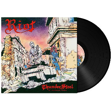 RIOT Thundersteel 30th Anniversary Edition LP BLACK VINYL-SEALED