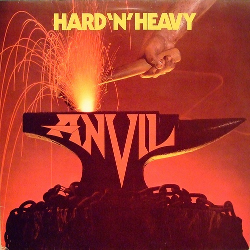 ANVIL Hard 'N' Heavy LP ATTIC 1981 FIRST PRESS CANADA