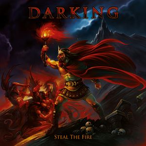 DARKING Steal the fire CD (SEALED) EPIC METAL LIKE DOMINE!!!