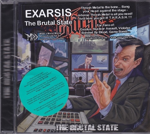 EXARSIS The brutal state CD (SEALED)