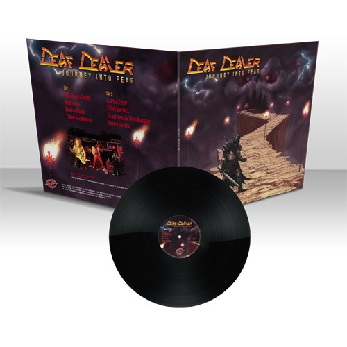 DEAF DEALER Journey Into Fear Black Vinyl Gatefold LP (NEW-MINT)