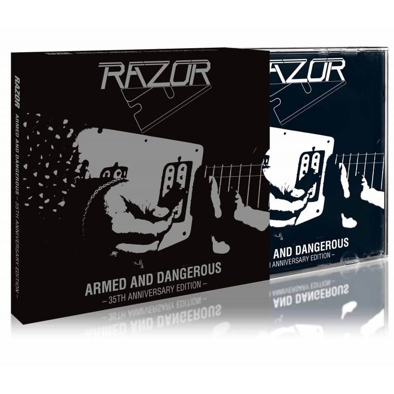 RAZOR Armed and Dangerous SLIPCASE CD (SEALED)