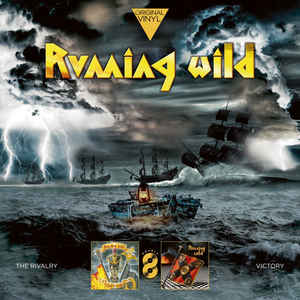 RUNNING WILD The Rivalry/Victory DLP (SEALED)